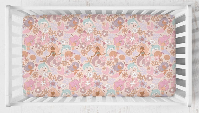 Boho Mermaids Nursery Starter Set - Boho Mermaids, gender_girl, text