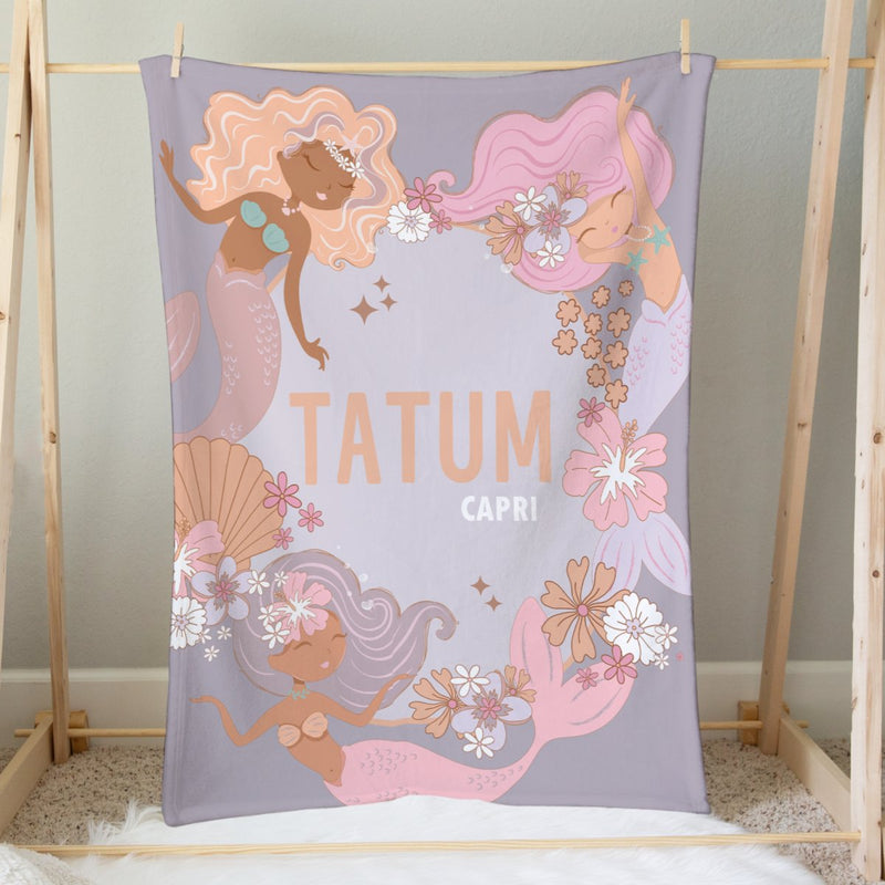 Boho Mermaids Nursery Starter Set - Boho Mermaids, gender_girl, text