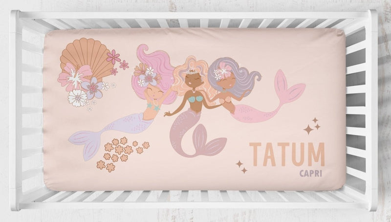 Boho Mermaids Nursery Starter Set - Boho Mermaids, gender_girl, text
