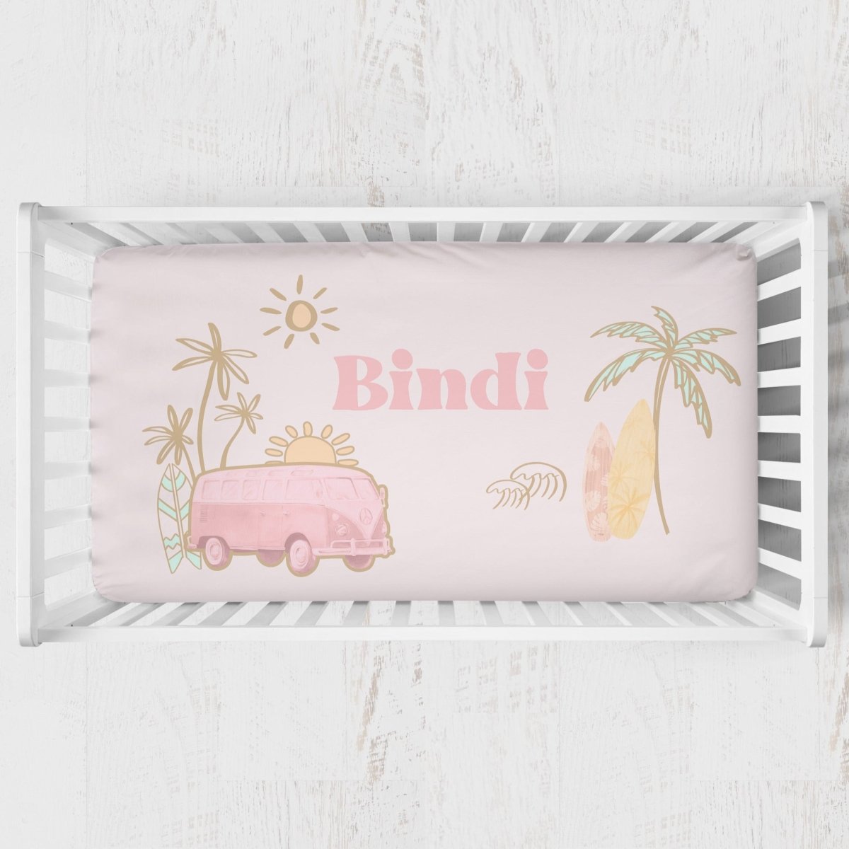 Boho Surfer Girl Nursery Collection - Boho Surfer Girl, gender_girl, text