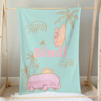 Boho Surfer Girl Nursery Starter Set - Boho Surfer Girl, gender_girl, text
