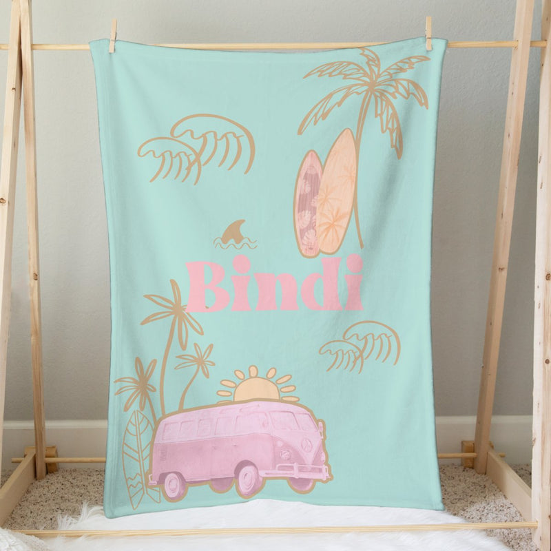 Boho Surfer Girl Nursery Starter Set - Boho Surfer Girl, gender_girl, text