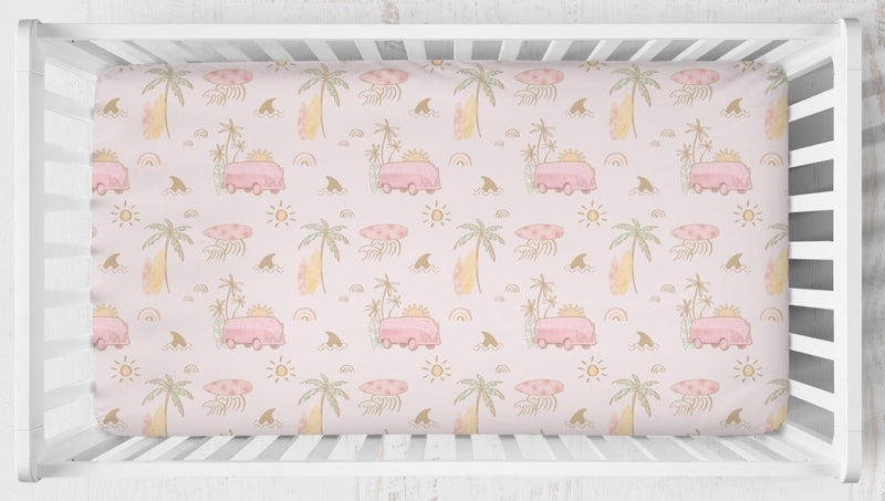 Boho Surfer Girl Nursery Starter Set - Boho Surfer Girl, gender_girl, text