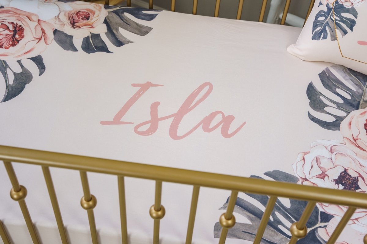 Boho Tropics Nursery Starter Set - Boho Tropics, gender_girl, text