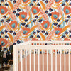 Boho Wildflower Peel & Stick Wallpaper - gender_girl, Theme_Boho, Theme_Floral