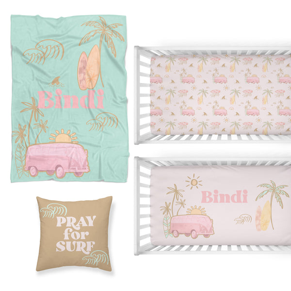 Nursery Starter | Ocean Surfer Girl