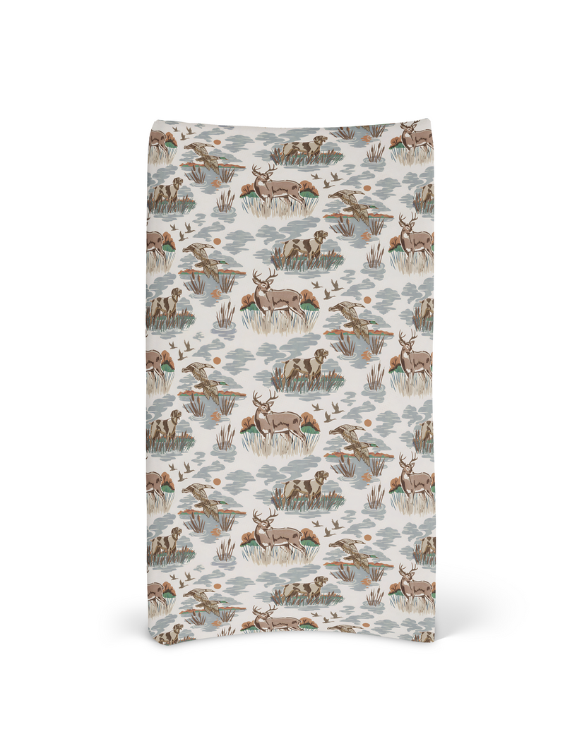 Changing Pad Cover Autumn Hunt