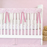 Crib Skirt | Parlor Stripe