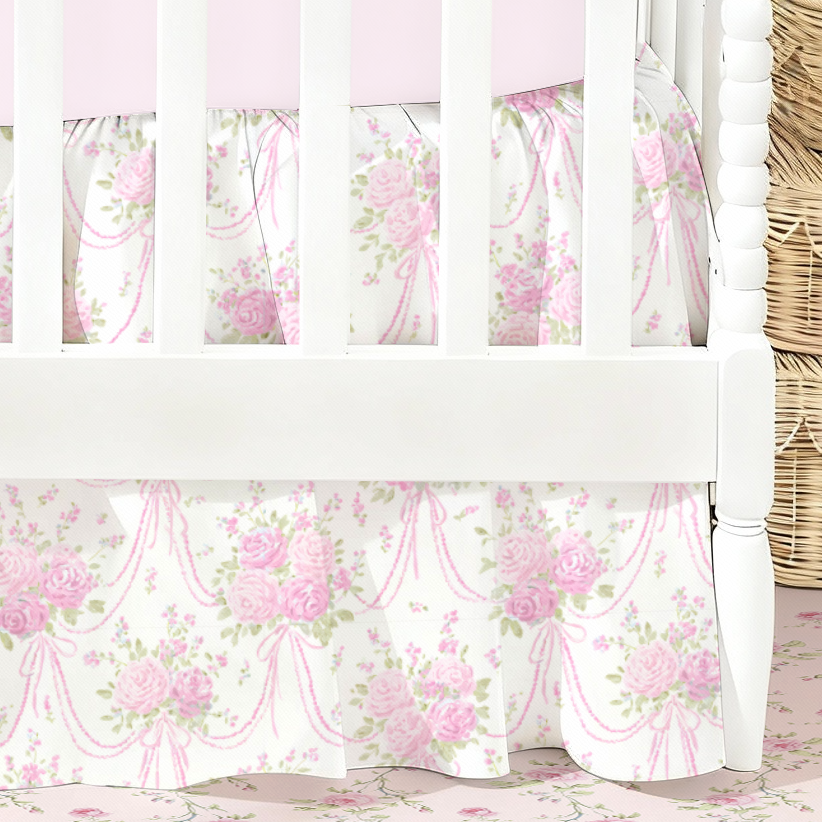 Gathered Crib Skirt | Pretty Please