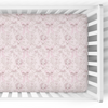 Crib Sheet | Coquette Bow Floral