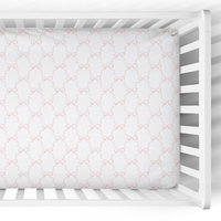 Crib Sheet | Coquette Trellis