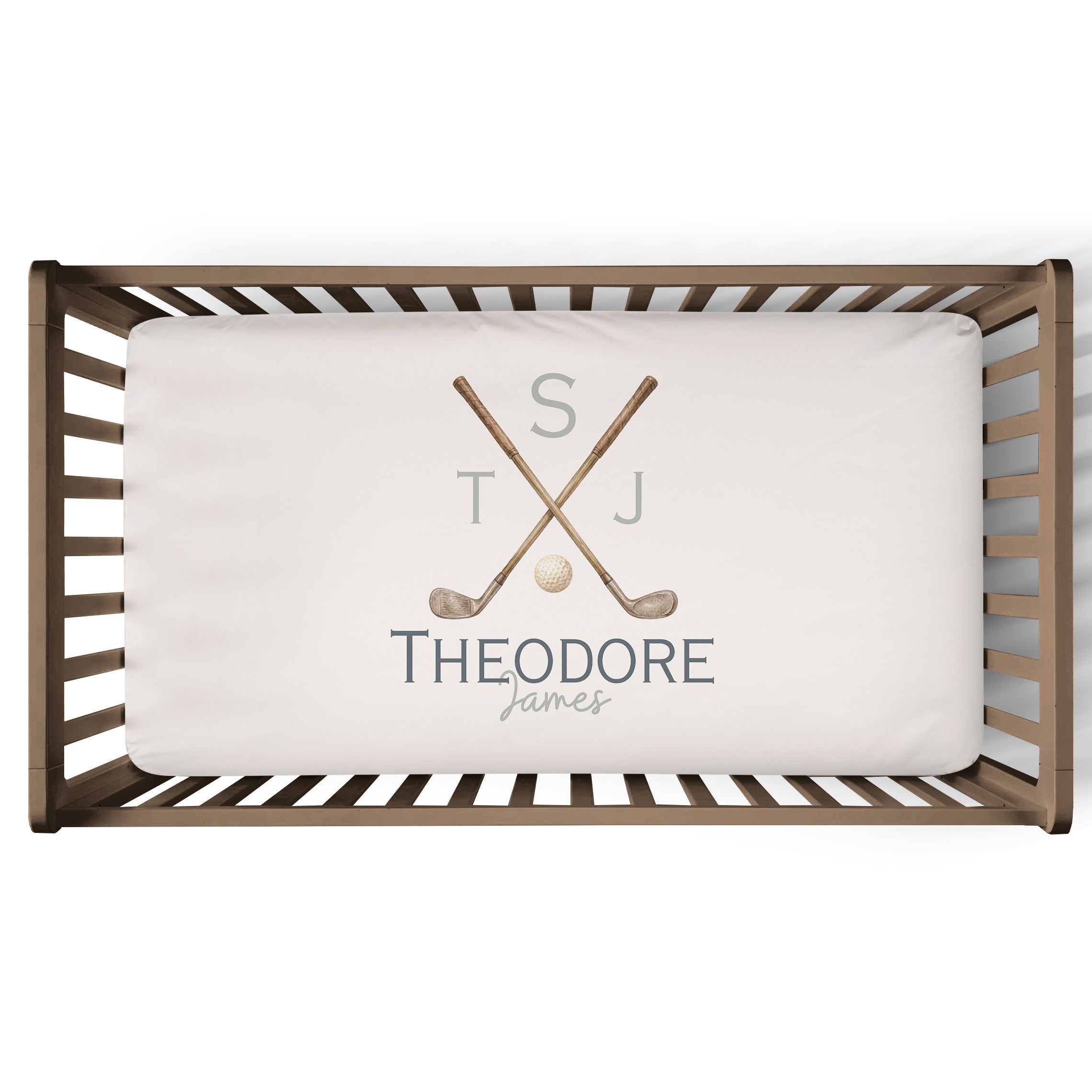 Personalized Crib Sheet | Fairway Days