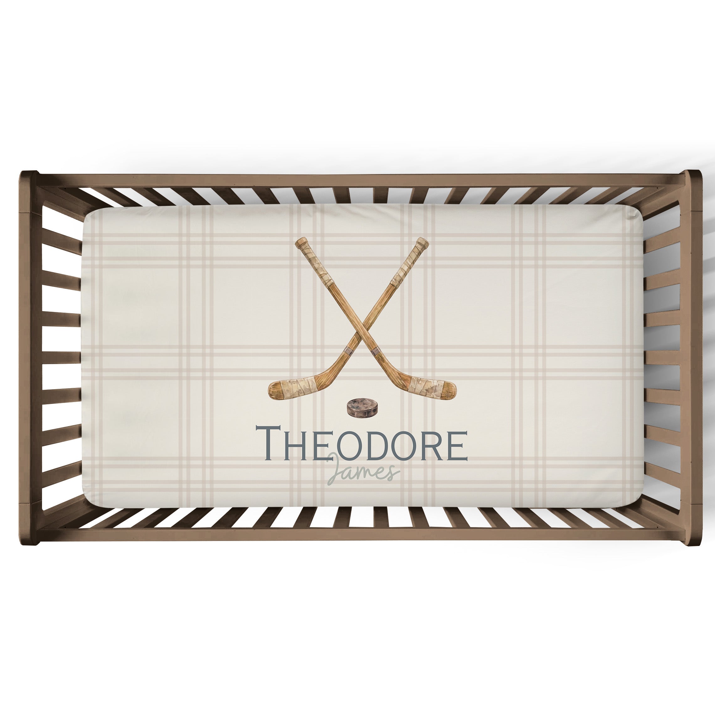 Personalized Crib Sheet | Rink Days