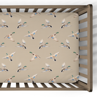 Crib Sheet | Mallard Flight Tan