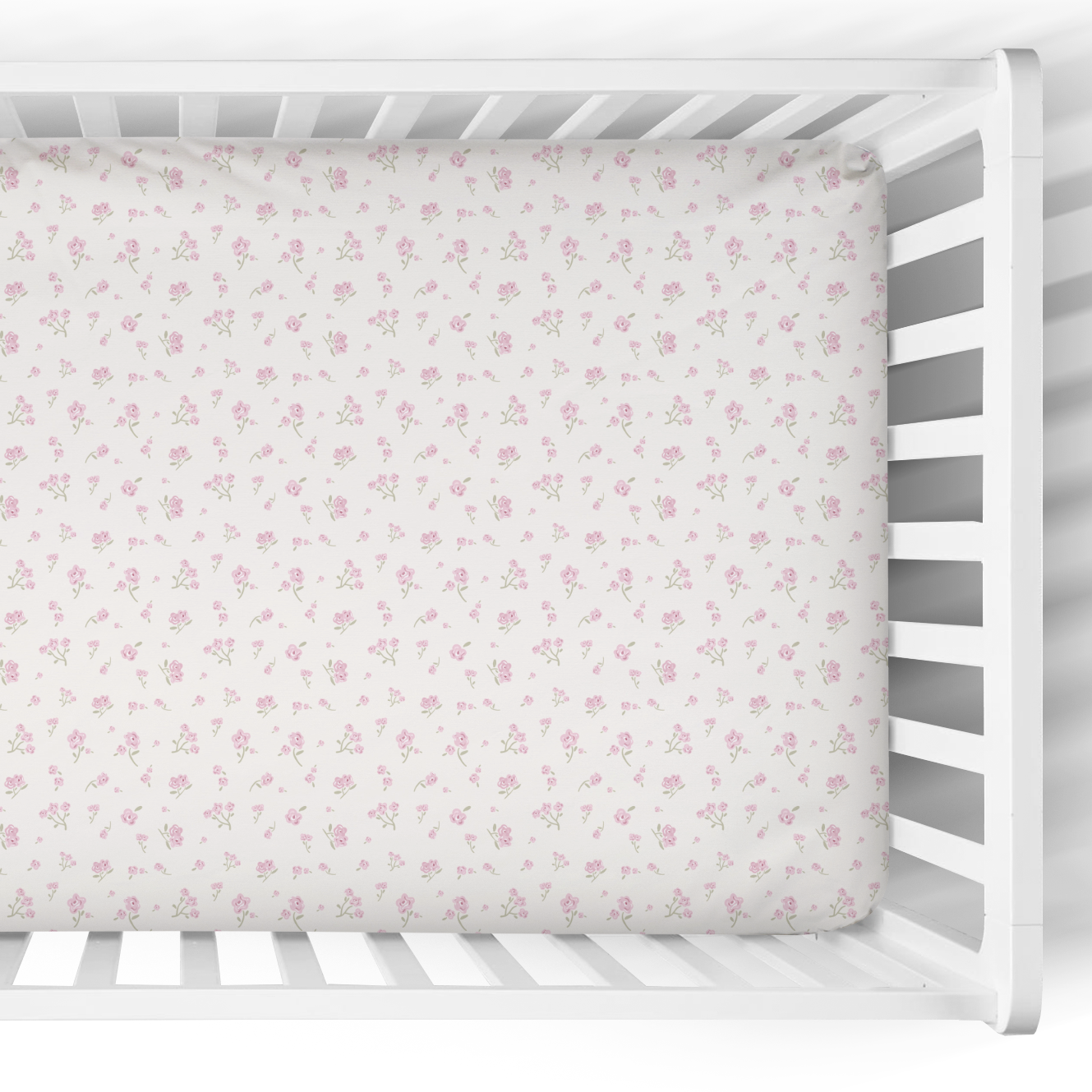 Crib Sheet | Petite Rosette