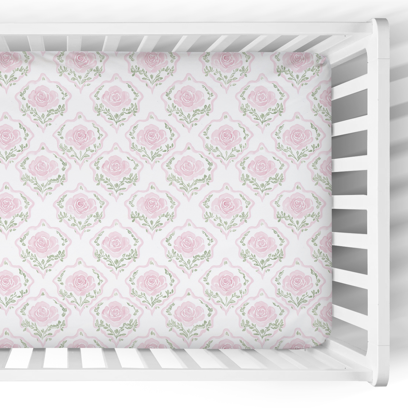 Crib Sheet | Rosette Medallion