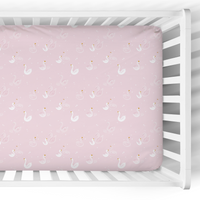 Crib Sheet | Twinkle Swans