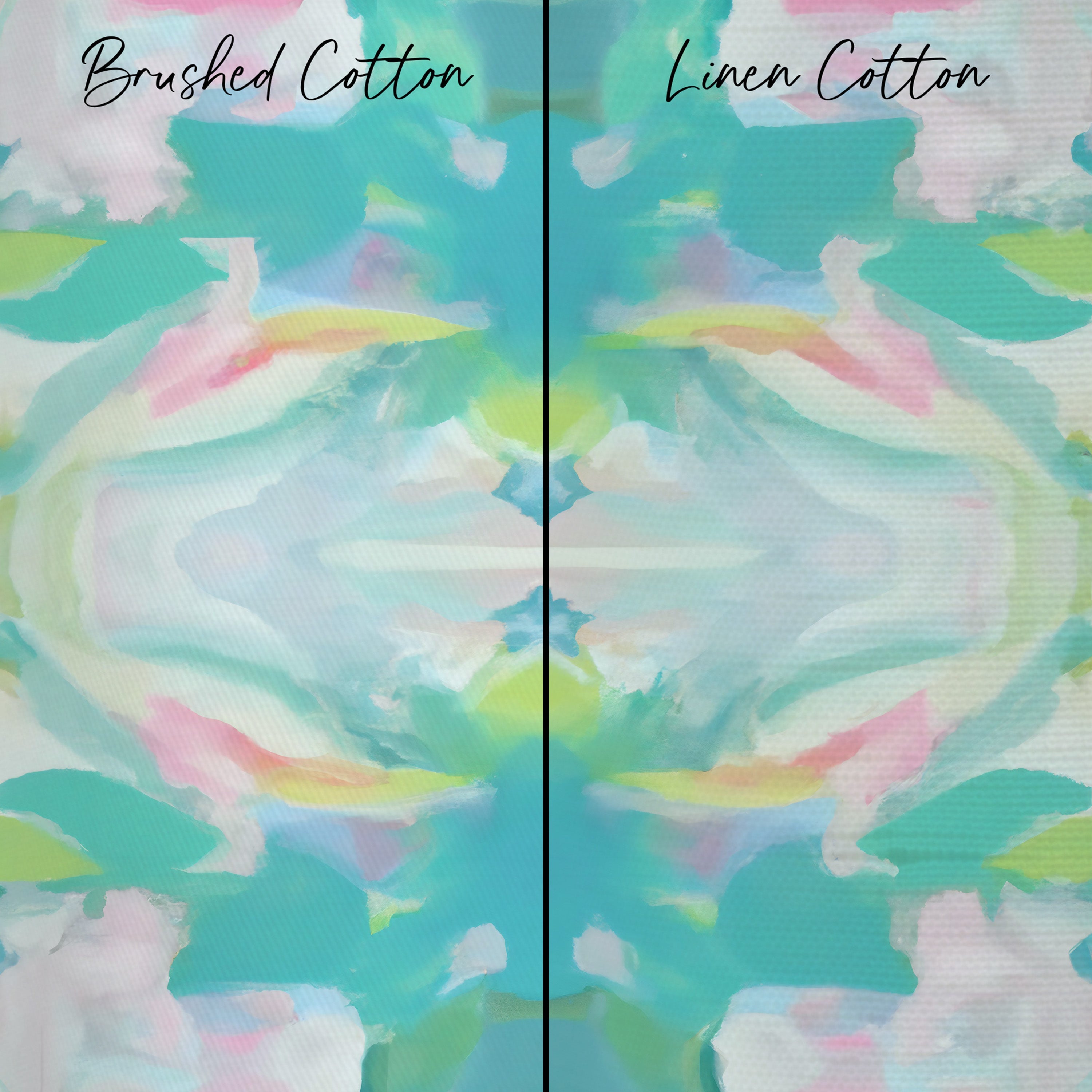 Southern Preppy Abstract Curtain Panel