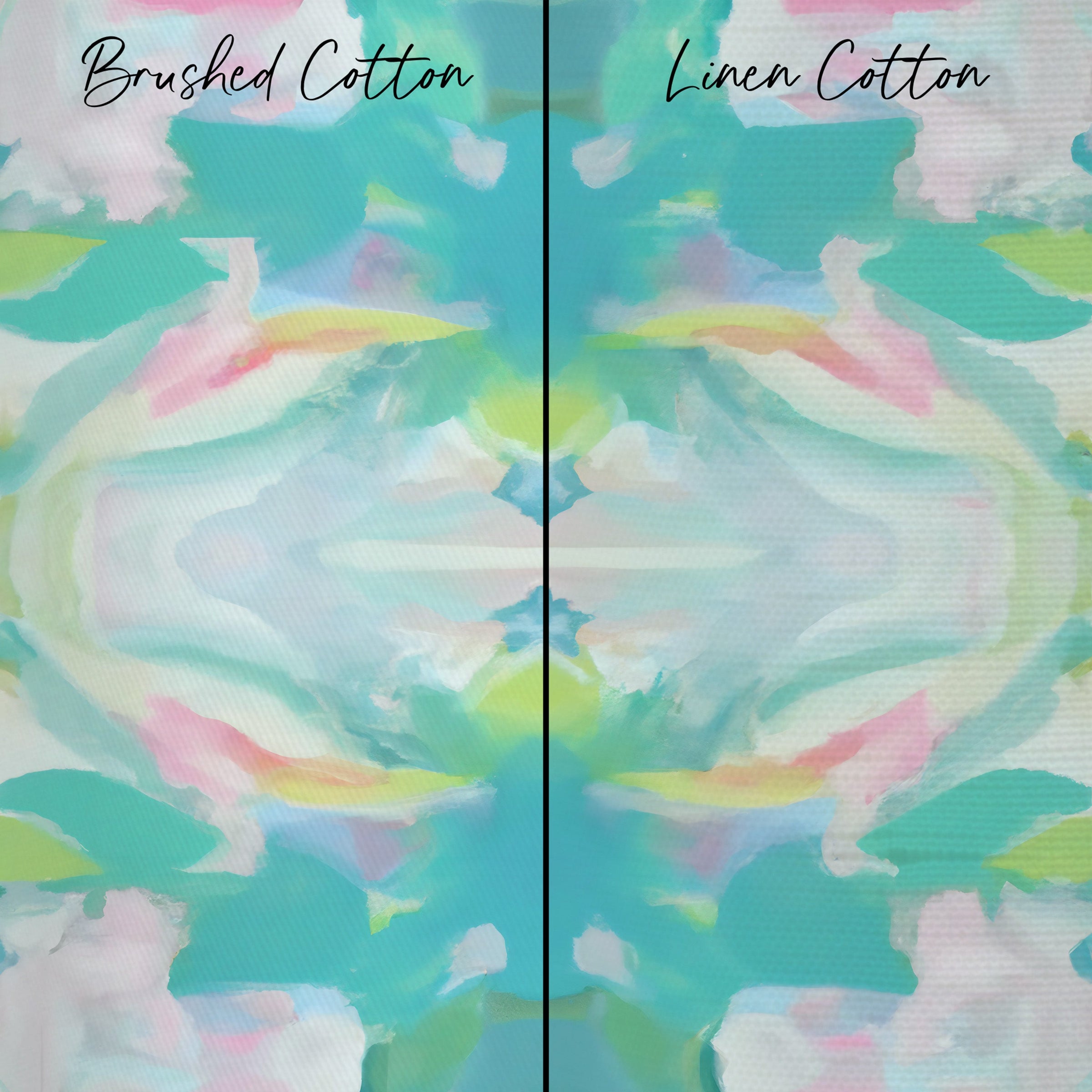 Southern Preppy Abstract Curtain Panel
