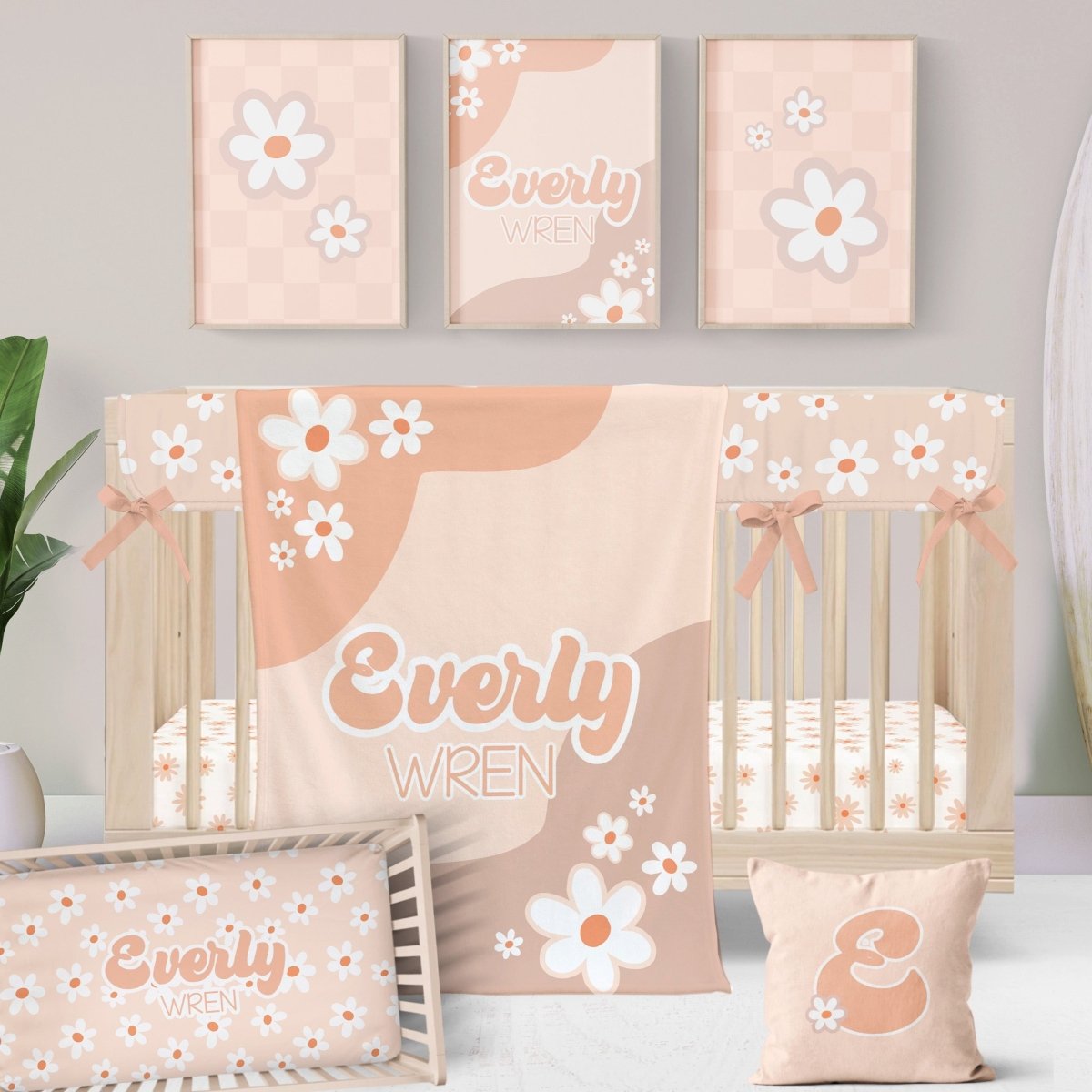 Daisy Floral Nursery Starter Set - Daisy, gender_girl, text