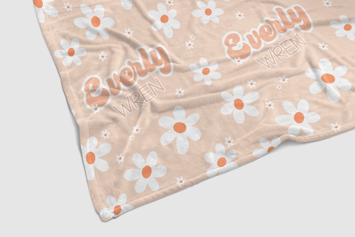 Daisy Personalized Baby Blanket - Daisy, gender_girl, Personalized_Yes