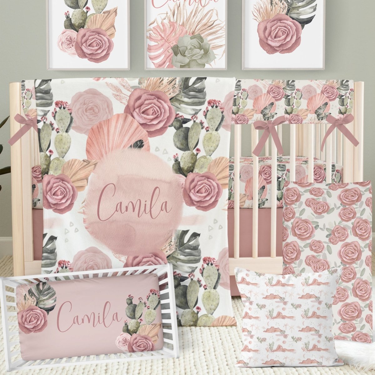 Desert Rose Nursery Starter Set - Desert Rose, gender_girl, text