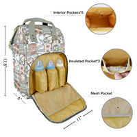 Backpack Diaper Bag | Heritage Pennant Sage