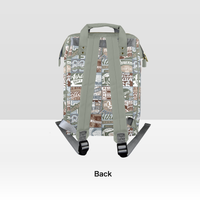 Backpack Diaper Bag | Heritage Pennant Sage