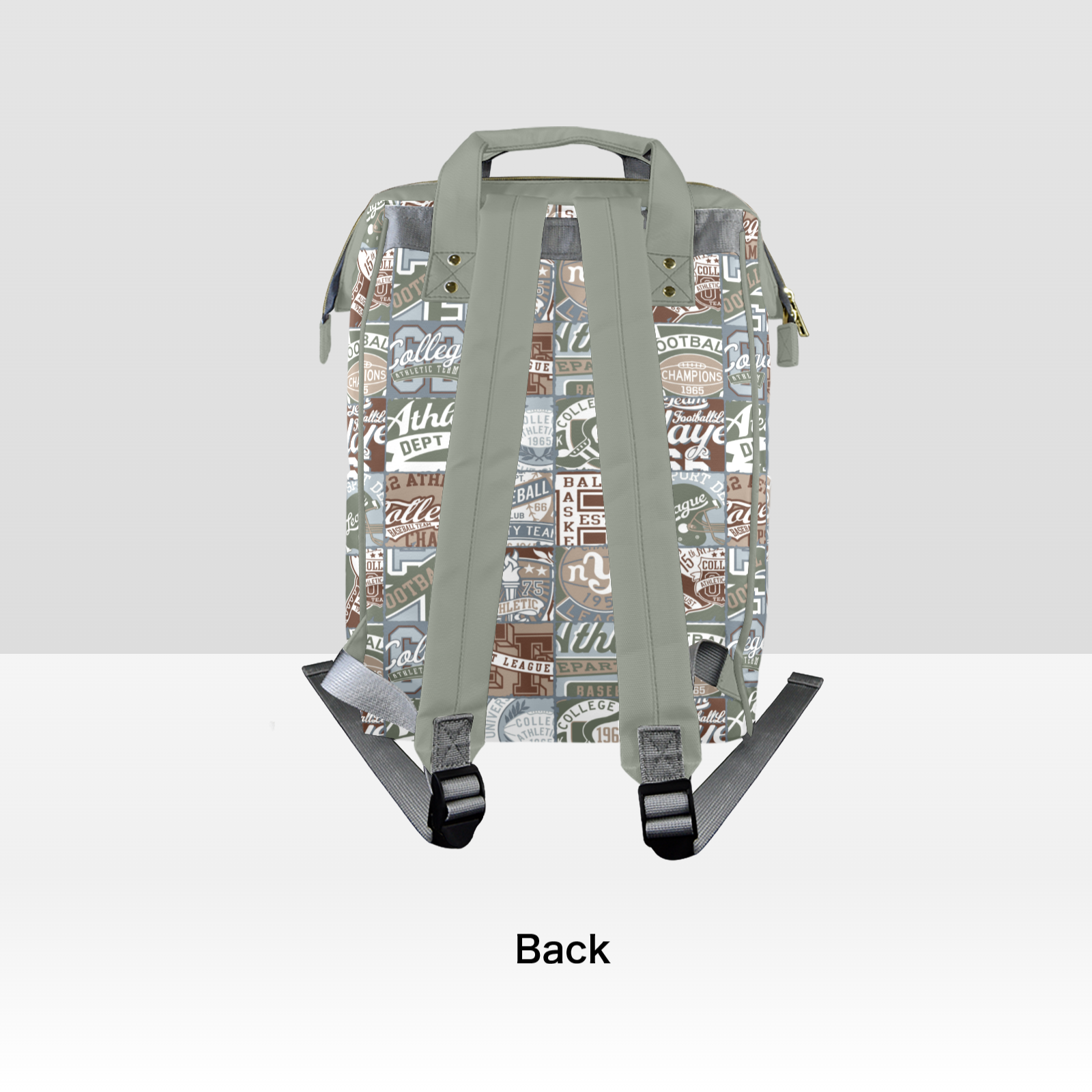 Backpack Diaper Bag | Heritage Pennant Sage