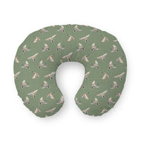 Duck Hunting Duck on Green Nursing Pillow Cover - Duck Hunting, gender_boy, Theme_Woodland