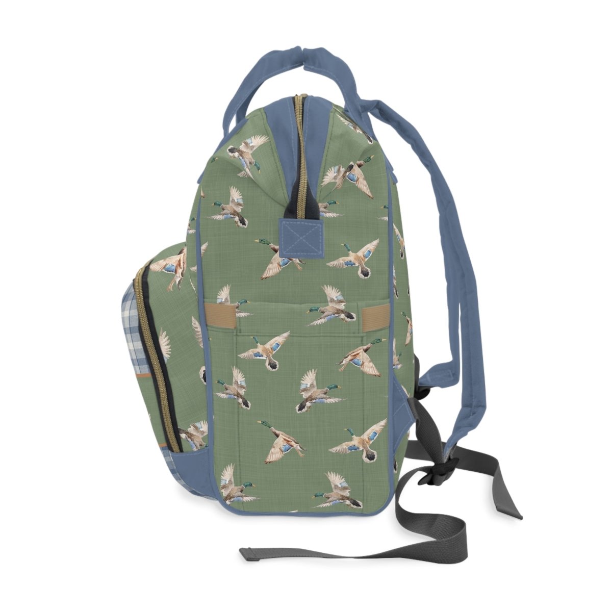 Duck Hunting Personalized Backpack Diaper Bag - Duck Hunting, gender_boy, text