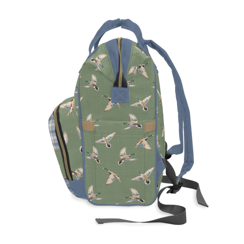 Duck Hunting Personalized Backpack Diaper Bag - Duck Hunting, gender_boy, text