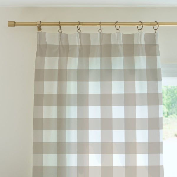 Farmhouse Plaid Curtain Panel - Farmhouse, gender_boy, gender_girl