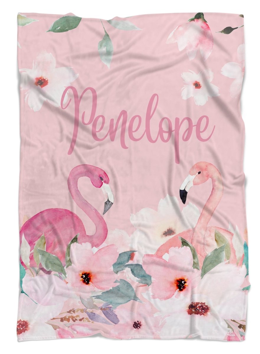 Flamingo Floral Nursery Starter Set - Flamingo Floral, gender_girl, text