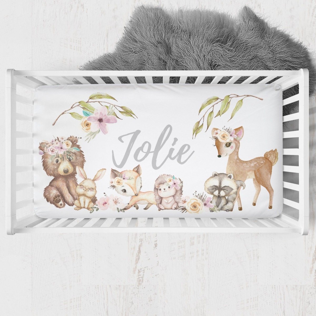 Floral Woodlands Nursery Starter Set - fbtt4_floral-woodlands-nursery-set, Floral Woodlands, gender_girl