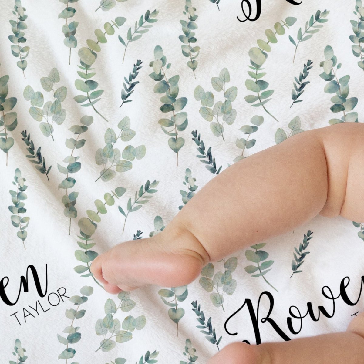Going Green Personalized Baby Blanket - gender_boy, gender_girl, gender_neutral