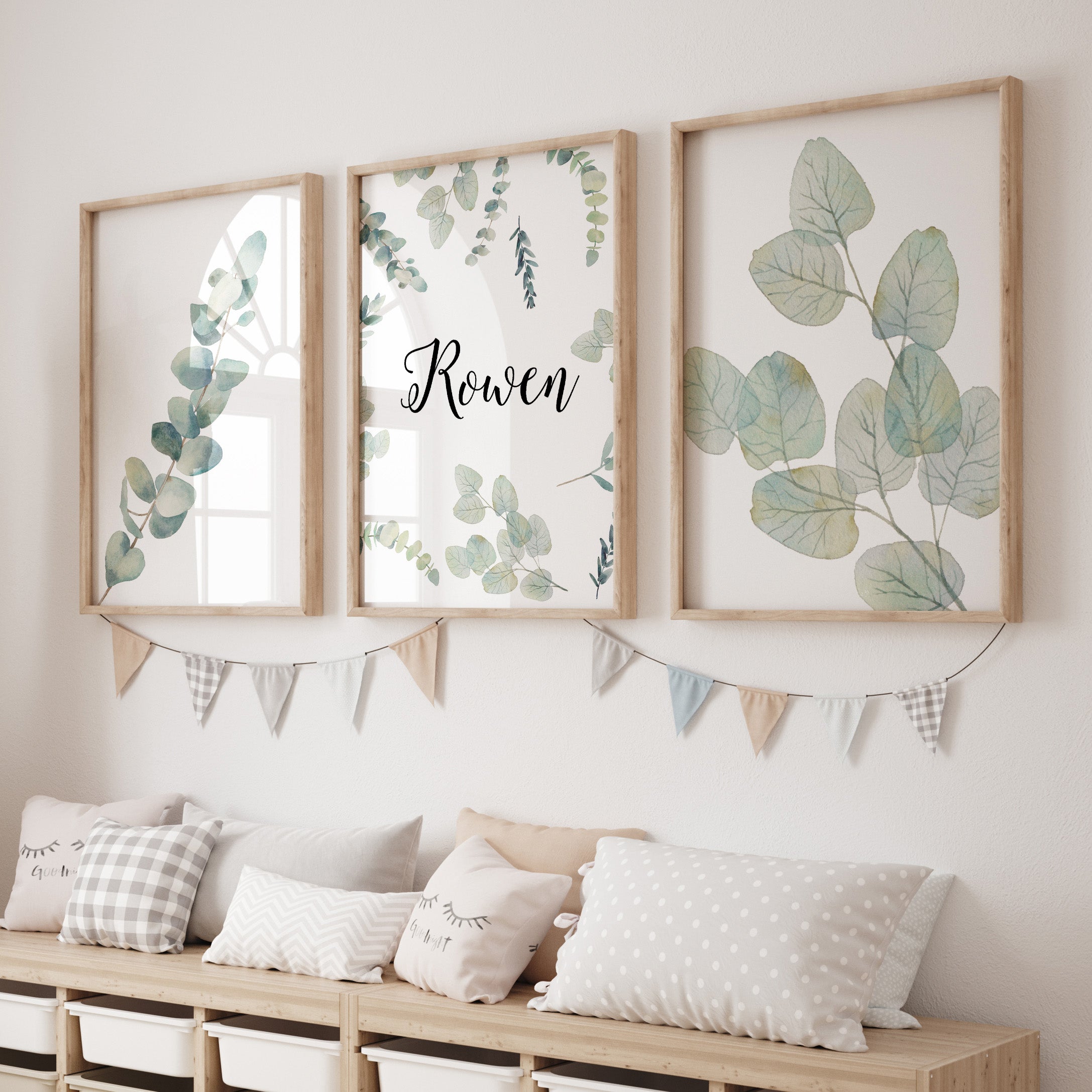Going Green Personalized Nursery Art - gender_boy, gender_girl, gender_neutral