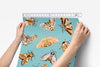 Golden Butterflies Peel & Stick Wallpaper - gender_girl, Theme_Boho, Theme_Butterfly