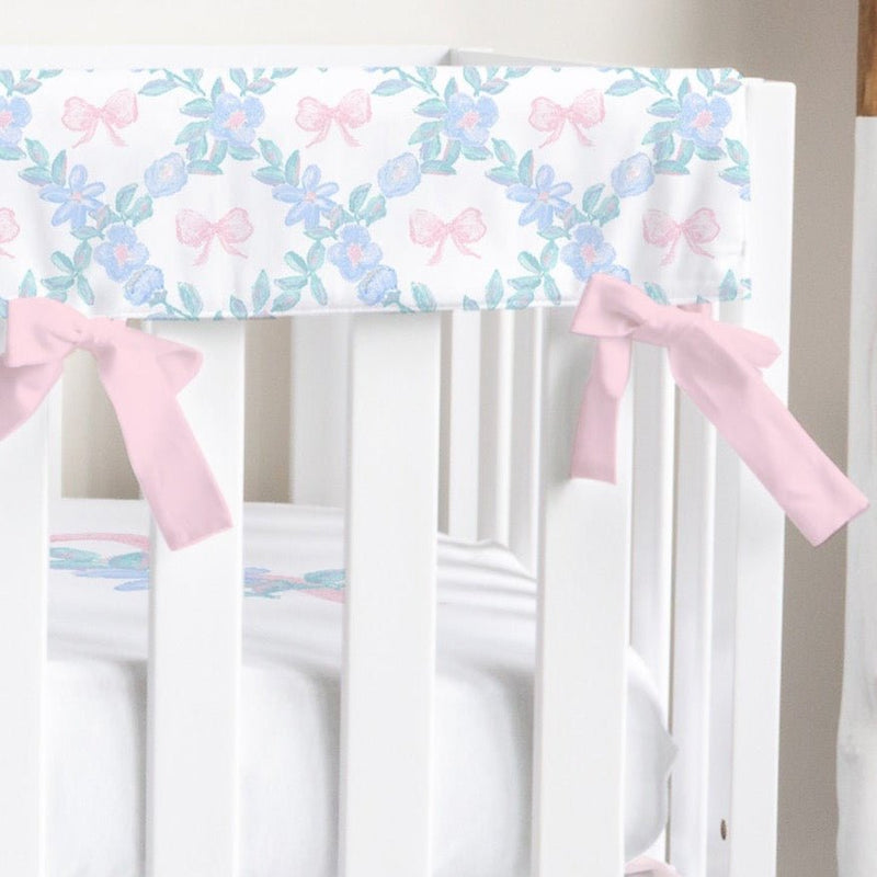 Granny Chic Crib Rail Guards - gender_girl, Granny Chic, Theme_Floral