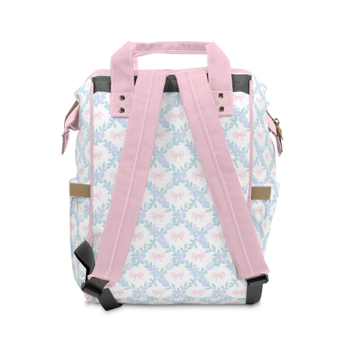 Granny Chic Personalized Backpack Diaper Bag - gender_girl, Granny Chic, text