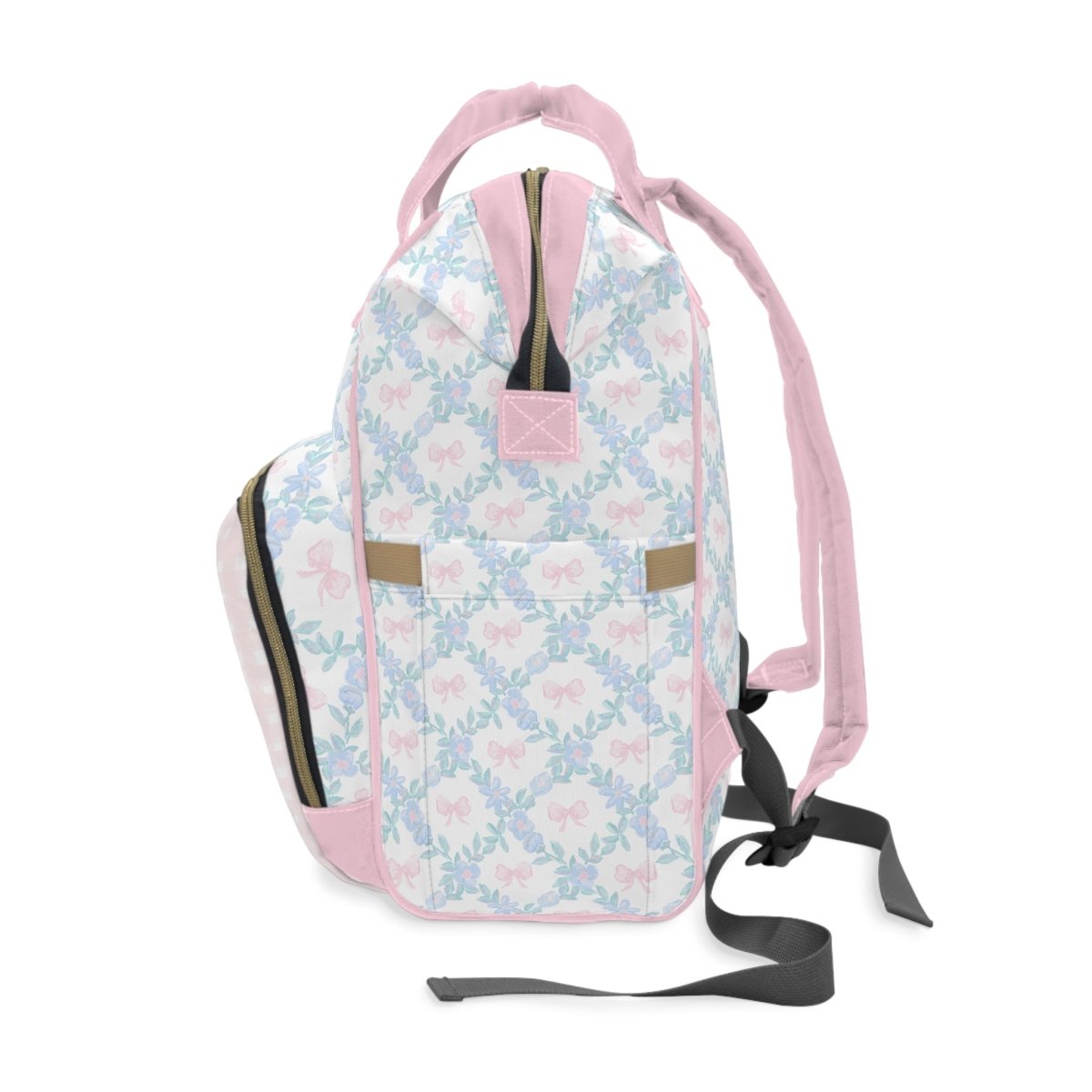 Granny Chic Personalized Backpack Diaper Bag - gender_girl, Granny Chic, text