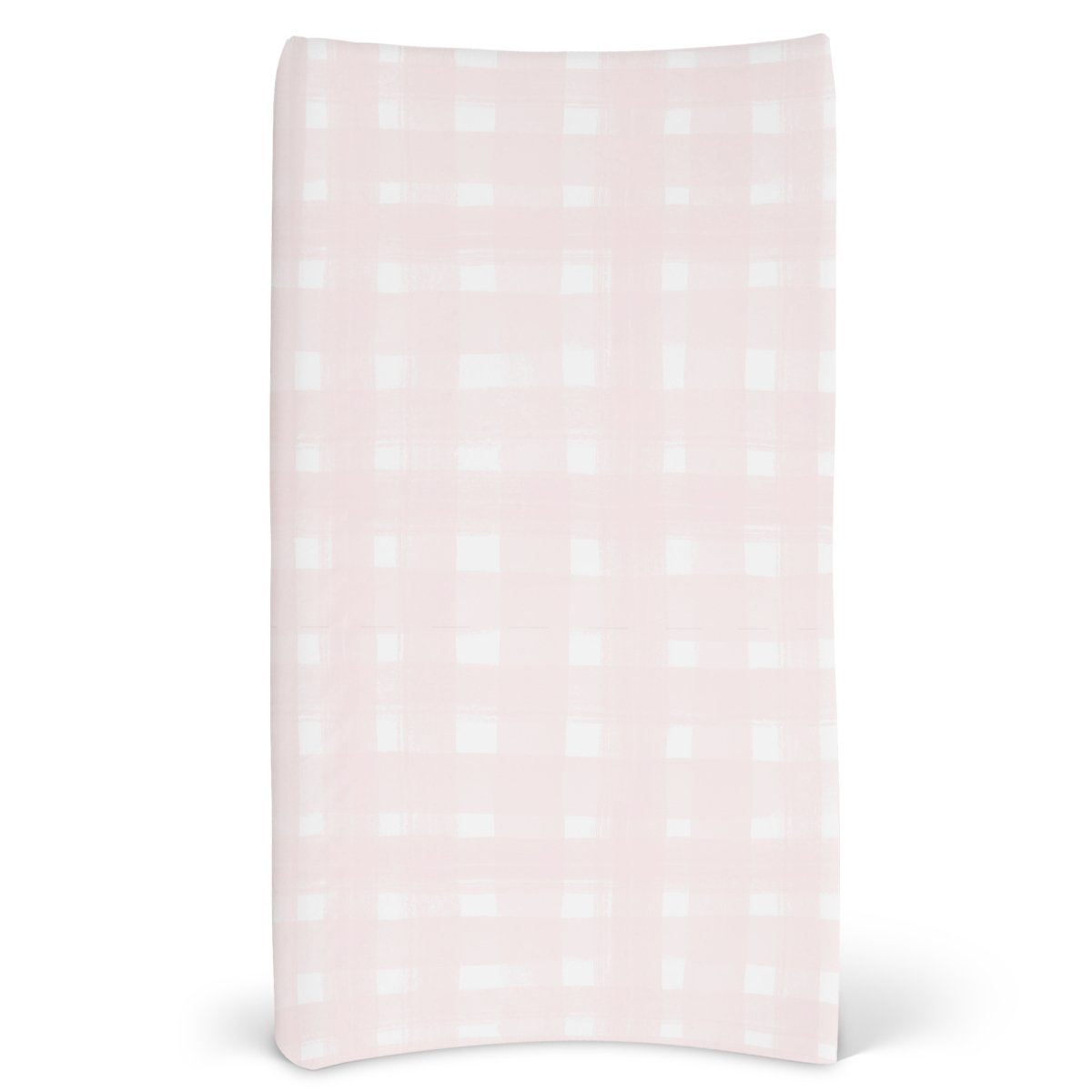 Granny Chic Pink Plaid Changing Pad Cover - gender_girl, Granny Chic, Theme_Farm