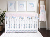Granny Chic Pink Plaid Crib Bedding - gender_girl, Granny Chic, text