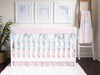 Granny Chic Pink Plaid Ruffled Crib Bedding - gender_girl, Granny Chic, text