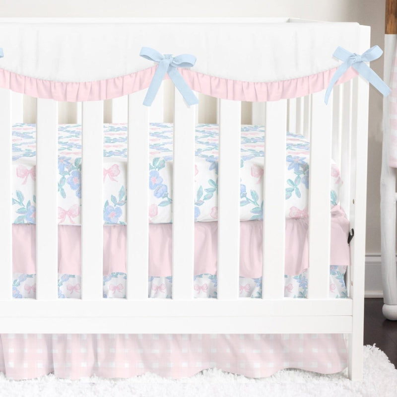 Granny Chic Scalloped Crib Bedding - gender_girl, Granny Chic, text