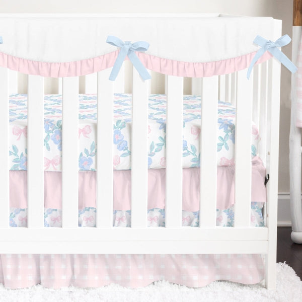 Granny Chic Scalloped Crib Bedding - gender_girl, Granny Chic, text