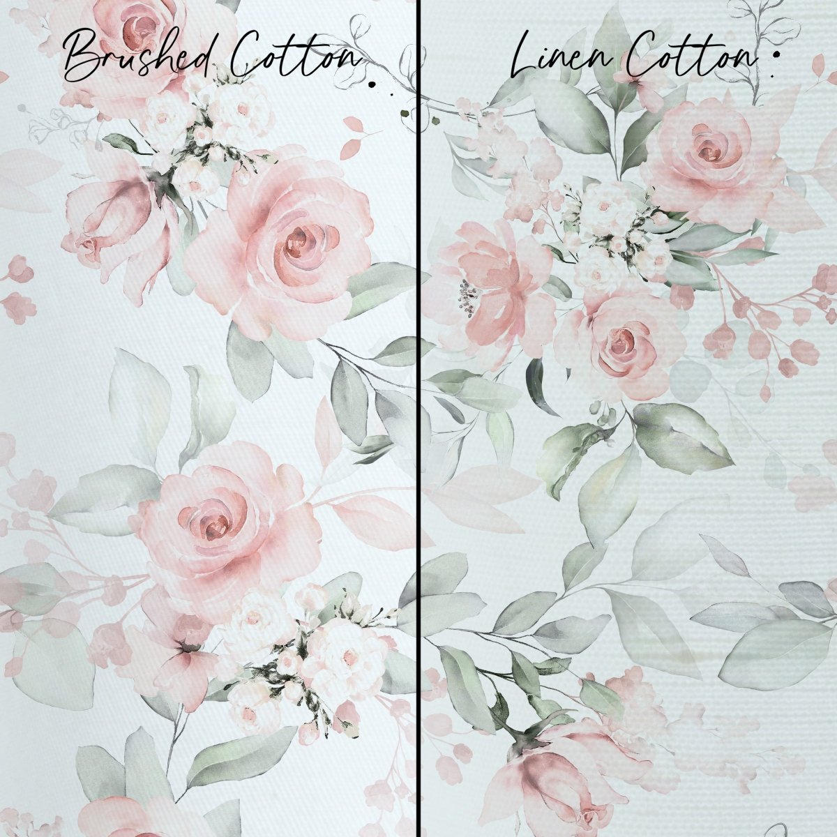 Highland Cow Floral Curtain Panel - gender_girl, Highland Cow Floral, Theme_Boho