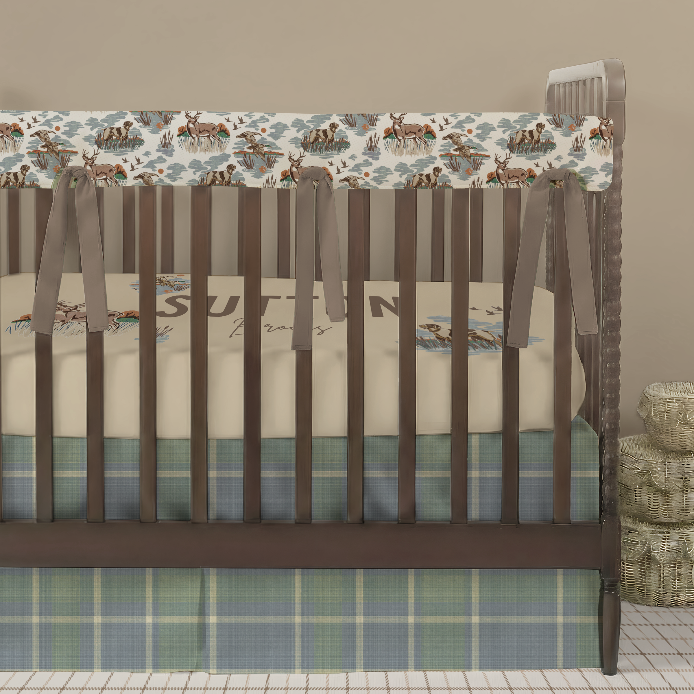 Crib Bedding Set | Autumn Hunt