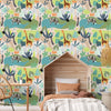 Jungle Play Peel & Stick Wallpaper - gender_boy, Theme_Jungle,