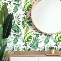 Leafy Jungle Peel & Stick Wallpaper - gender_boy, Leafy Jungle, Theme_Jungle